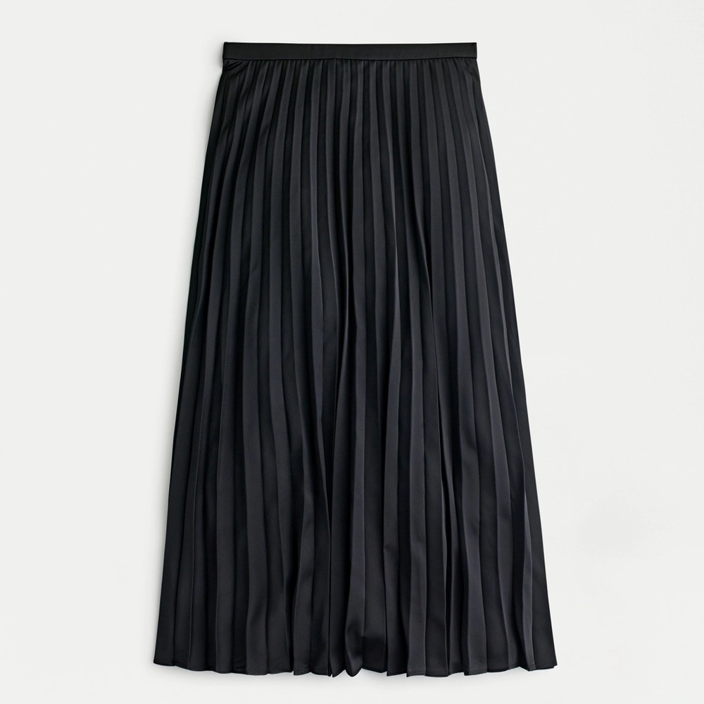 J Crew pleated midi skirt